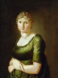 Pauline Runge (1785-1881) a esposa do artista, 1805